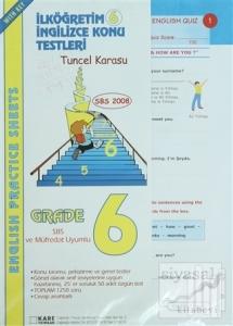 İlköğretim İngilizce Konu Testleri 6 / English Practice Sheets