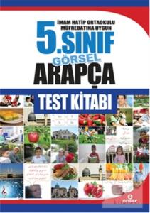 İmam Hatip Ortaokulu Müfredatın Uygun 5. Sınıf Görsel Arapça Test Kitabı