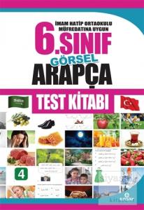 İmam Hatip Ortaokulu Müfredatına Uygun 6. Sınıf Görsel Arapça Test Kitabı