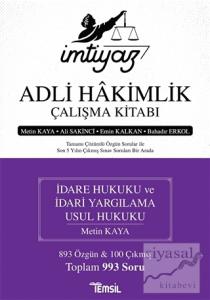 İmtiyaz - Adli Hakimlik Çalışma Kitabı
