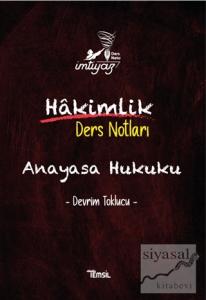 İmtiyaz Anayasa Hukuku Hakimlik Ders Notları