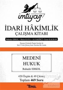 İmtiyaz İdari Hakimlik Çalışma Kitabı - Medeni Hukuk