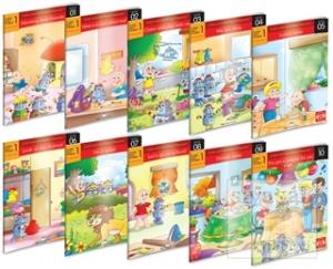 İngilizce Hikaye Seti (10 Kitap) İlkokul 1. Sınıf Karekod Dinlemeli