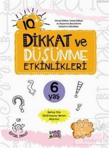 IQ Dikkat ve Düşünme Etkinlikleri 6 Yaş - (3 Kitap + 3 CD)