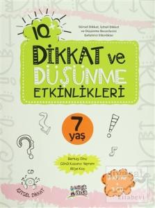 IQ Dikkat ve Düşünme Etkinlikleri 7 Yaş -  (3 Kitap + 3 CD)