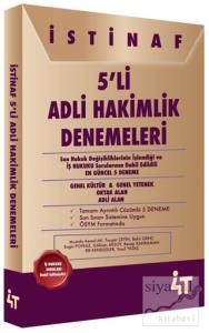 İstinaf 5'li Adli Hakimlik Denemeleri