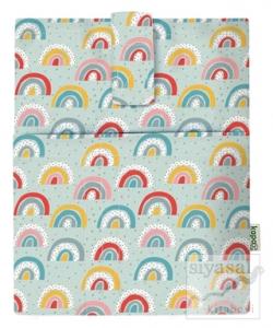 Kapax Mona Kitap Kılıfı - Gökkuşağı-175