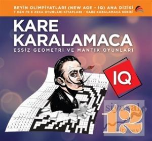 Kare Karalamaca 12 - 7'den 70'e  Zeka Oyunları Kitapları