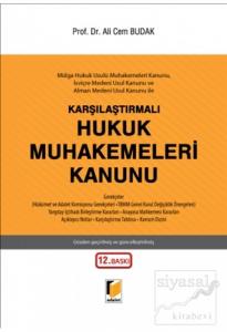 Karşılaştırmalı Hukuk Muhakemeleri Kanunu (Ciltli)