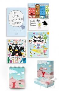 Ketebe Çocuk Set 3 (4 Kitap Takım + Çanta Kutu ve Defter Hediyeli) (Ciltli)