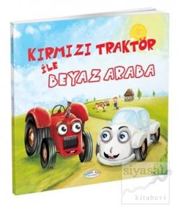 Kırmızı Traktör ile Beyaz Araba