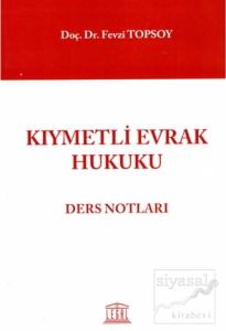 Kıymetli Evrak Hukuku