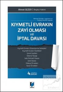 Kıymetli Evrakın Zayi Olması ve İptal Davası