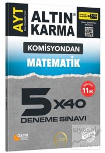 Komisyondan AYT Matematik 5x40 Deneme Sınavı