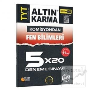 Komisyondan TYT Fen Bilimleri 5x20 Deneme Sınavı