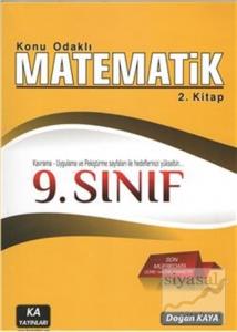 Konu Odaklı Matematik 9. Sınıf 2. Kitap