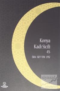 Konya Kadı Sicili 45 (Ciltli)
