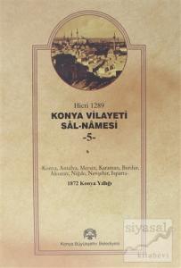 Konya Vilayet Sal-Namesi 5 (Ciltli)