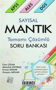 KPSS ALES DGS Sayısal Mantık Tamamı Çözümlü Soru Bankası