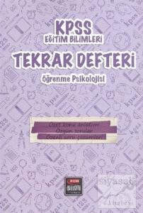 KPSS Eğitim Bilimleri Tekrar Defteri Öğrenme Psikolojisi
