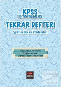 KPSS Eğitim Bilimleri Tekrar Defteri Öğretim İlke ve Yöntemleri