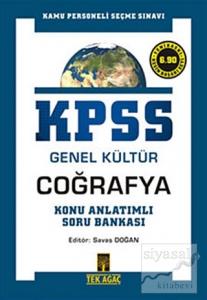 KPSS Genel Kültür Coğrafya Konu Anlatımlı Soru Bankası