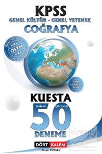 KPSS Genel Kültür - Genel Yetenek Coğrafya Kuesta Tamamı Çözümlü 50 Deneme