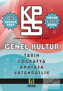 KPSS Genel Kültür Yaprak Test Tarih, Coğrafya, Anayasa, Vatandaşlık