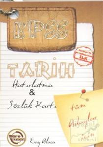 KPSS Tarih Hatırlatma-Sözlük Cep Kartı