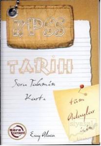 KPSS Tarih Soru Tahmin Kartı