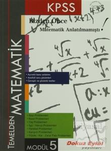 KPSS Temelden Matematik Modül 5