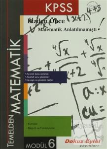 KPSS Temelden Matematik Modül 6