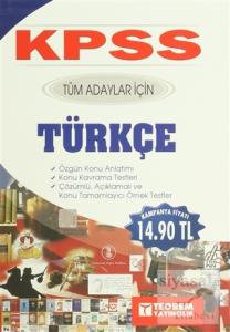 KPSS Tüm Adaylar İçin Türkçe