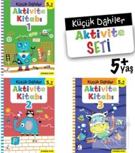 Küçük Dahiler Aktivite Seti 5+ Yaş (3 Kitap Takım)