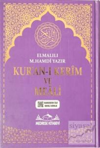 Kur'an-ı Kerim ve Meali Bilgisayar Hatlı Orta Boy (Mor Renk) (Ciltli)