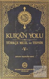 Kur'an Yolu Türkçe Meal ve Tefsir Deri Cilt 5 (Ciltli)