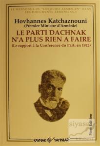 Le Parti Dachnak Na Plus Rien a Faire