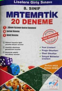 LGS 8. Sınıf Matematik 20 Deneme