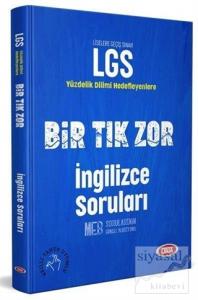 LGS Bir Tık Zor İngilizce Soruları