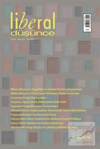 Liberal Düşünce Dergisi Sayı: 101 Kış 2021