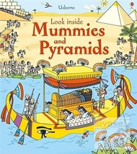 Look Inside Mummies and Pyramids (Ciltli)