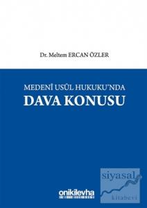 Medeni Usul Hukuku'nda Dava Konusu (Ciltli)
