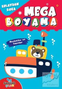 Mega Boyama - Meslekler ve Taşıtlar