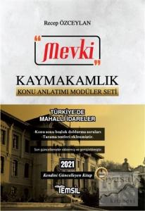 2021 Mevki Kaymakamlık Konu Anlatımı Modüler Seti - Türkiye'de Mahalli İdareler