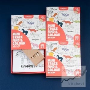Mini Trace Find and Colour Wild Life Poster