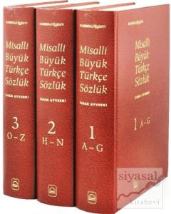 Misalli Büyük Türkçe Sözlük - 3 Cilt Takım (Ciltli)