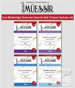 Müessir - İcra Müdürlüğü Sınavına Hazırlık Seti (4 Kitap Takım)