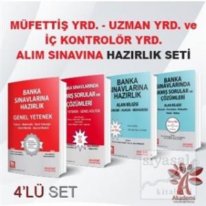 Müfettiş Yrd. - Uzman Yrd. ve İç Kontrolör Yrd. Alım Sınavına Hazırlık Seti (4 Kitap Takım)