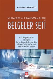 Muhasebe ve Finansman Alanı Belgeler Seti