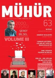 Mühür Dergisi Sayı : 63 Mart-Nisan 2016
